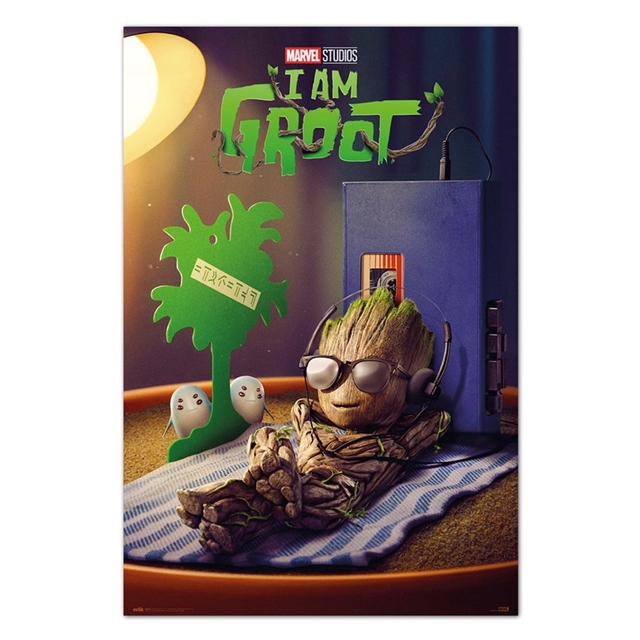 Marvel I am Groot Poster Get Your Groot On