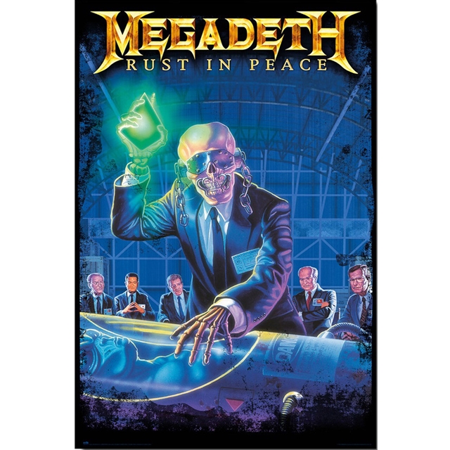 Megadeth Rust in Peace Poster
