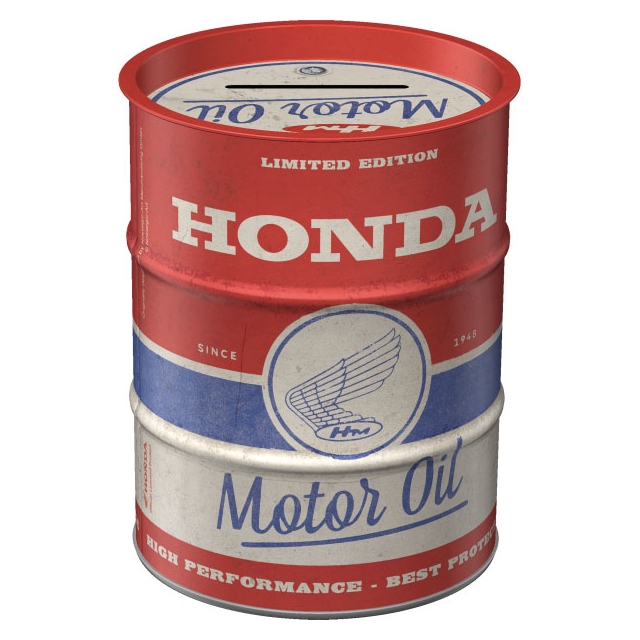 Honda MC - Motor Oil Spardose Ölfass