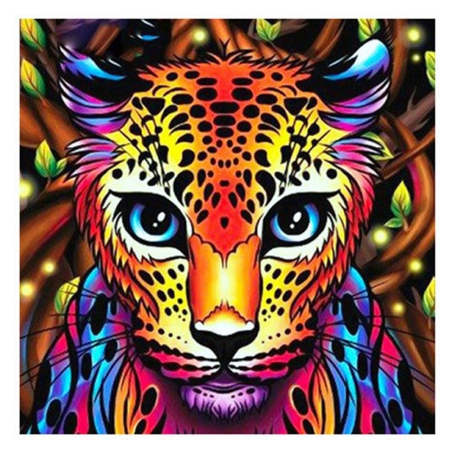 Diamond Painting  Leopard 40x30 cm