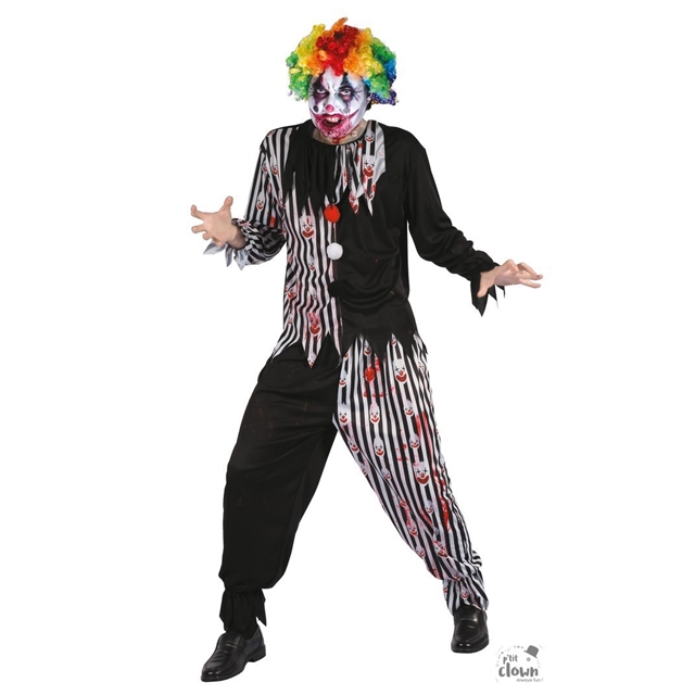Bloody Clown Costume L/XL