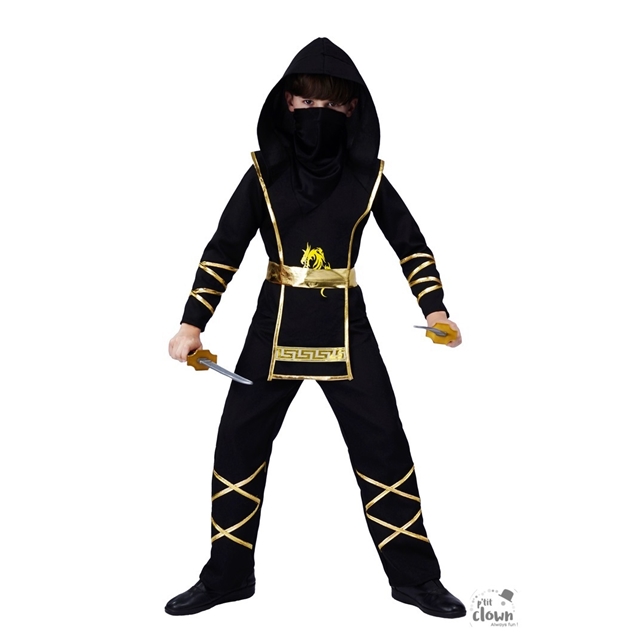 Ninja Costume  f. 5-6 Jahre