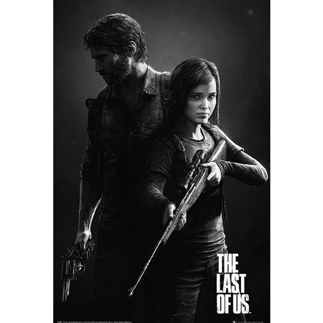 The Last Of Us Poster schwarzweiss