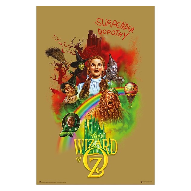 Wizard of Oz Poster Surrender Dorothy