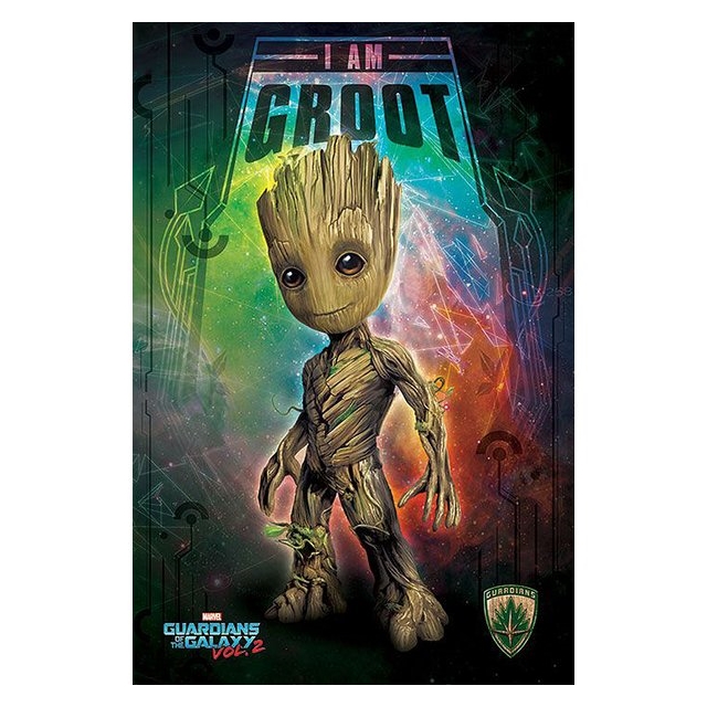 Guardians of the Galaxy Vol. 2 Poster Kid Groot