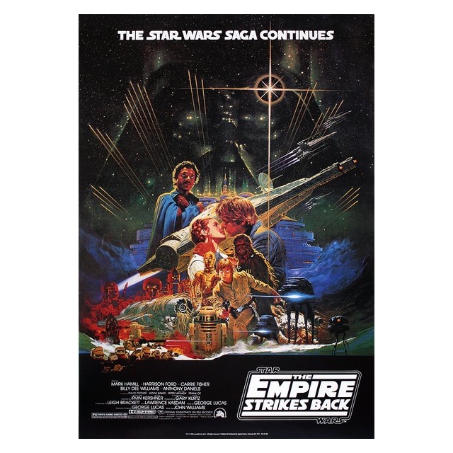 Star Wars Poster Empire Strikes back