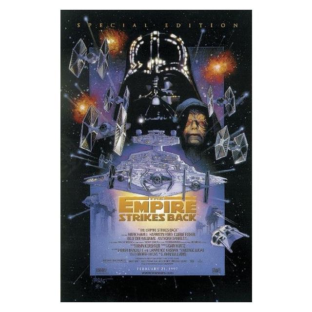 Star Wars Poster The Empire Strikes Back
