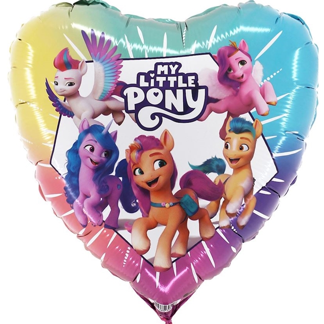My Little Pony Folienballon Herz