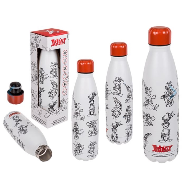 Asterix Metall-Trinkflasche für ca. 500ml