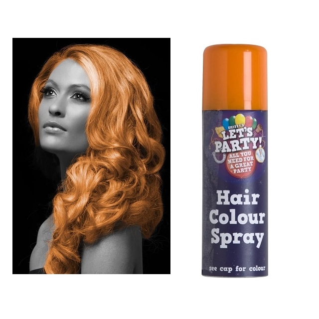 Haarspray orange