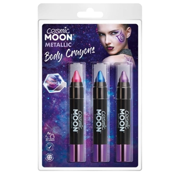Moon Cosmic Schminkstift-Set pink/blau/violett