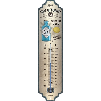 Gin &amp; Tonic Served Cold Thermometer