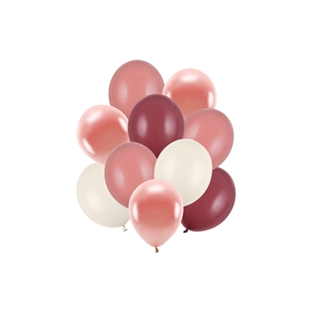 Latexballon-Set 27cm rosa mix