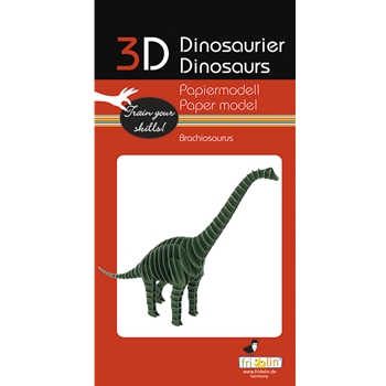 3D Papiermodell Brachiosaurus
