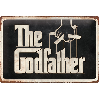 Godfather - Logo 20x30cm Blechschild