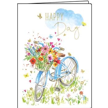 Happy Day (Fahrrad) Notizheft