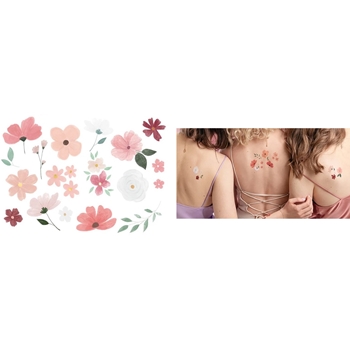 Abwaschbare Tattoos Blumen, I'm In Love